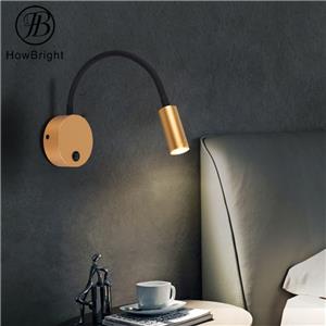 LED Decorative Chrome Goose Neck Wall Light