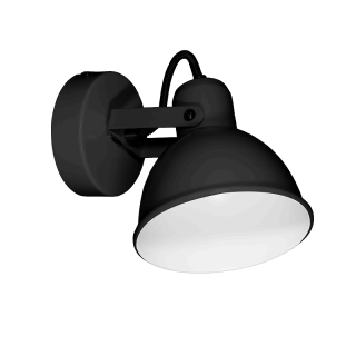 Household Adjustable Angle White Iron 3 Spot Light