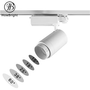 White Color Adjustable Led Industrial Track Lighting