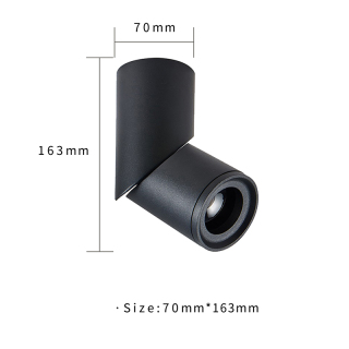 Dimmable White Aluminum Led Downlight