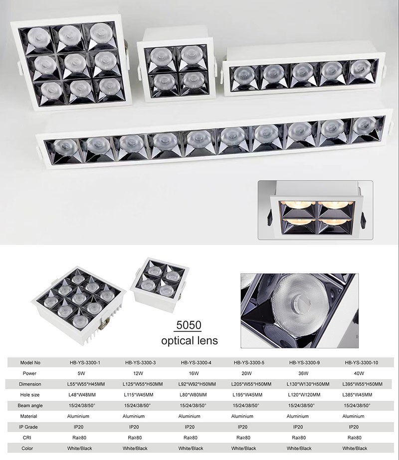 directional led downlight