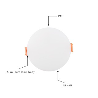 Frameless 18w 36Watt Surface Mounted Led Panel Light