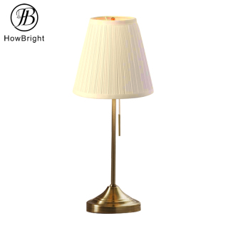 Morden Gold Table Lamps Commercial Lighting For Hotel Bedrooms
