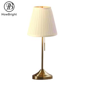 Morden Gold Table Lamps Commercial Lighting For Hotel Bedrooms