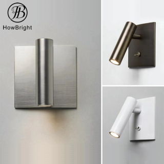 Recessed LED Wall Light with Switch