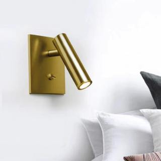 Recessed LED Wall Light with Switch