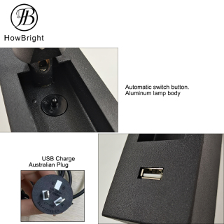 hotel living room bedroom indoor led chrome wall lamp LED Wall light