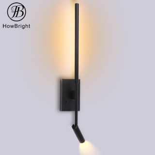 modern home switch wall lamp SMD night lamp 3W 6W LED bedside indoor reading wall lamp for bedroom