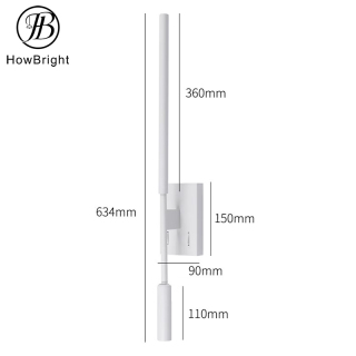 modern home switch wall lamp SMD night lamp 3W 6W LED bedside indoor reading wall lamp for bedroom