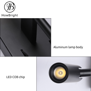 modern home switch wall lamp SMD night lamp 3W 6W LED bedside indoor reading wall lamp for bedroom