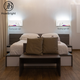 Modern Aluminum LED Reading Wall Lamp