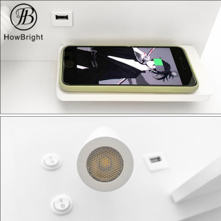 Modern Aluminum LED Reading Wall Lamp