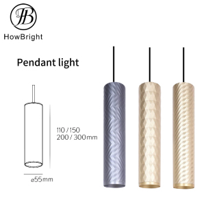 Spot en aluminium GU10 monté en surface Lampes GU10 Rail d'éclairage Plafonnier Suspension