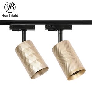 Spot en aluminium GU10 monté en surface Lampes GU10 Rail d'éclairage Plafonnier Suspension