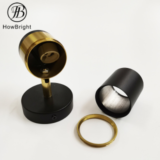 Hot Sale Gu10 White Gold Ceiling Spotlight GU10 Surface Mounted Down Light Modern Design GU10 Lighting