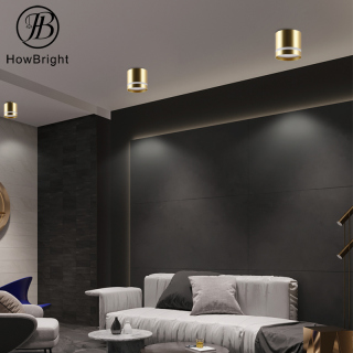 GX53 spot light house fixture ceiling fixing lamp black white gold track light