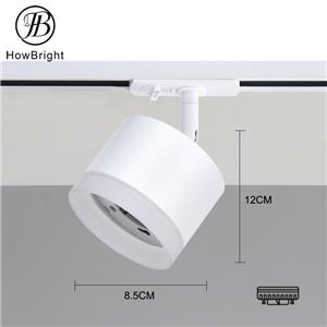 How Bright New Design Ceiling Track Adjustable Surface Mounted Led Light Black White Wall Modern GU10 track lighting house fixture lamp