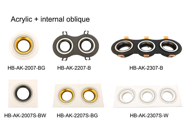 LED recessed down light