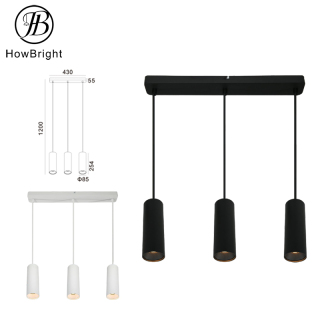 GU10 Surface Down Light Fixture Aluminum White Black Gold Color