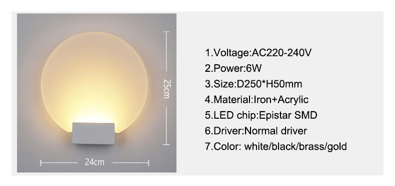 Interior LED Wall Lamp