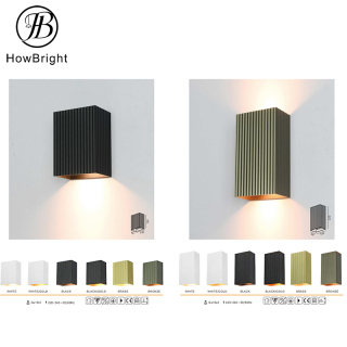 LED GU10 Wall Lamp Aluminum Material Indoor Lighting