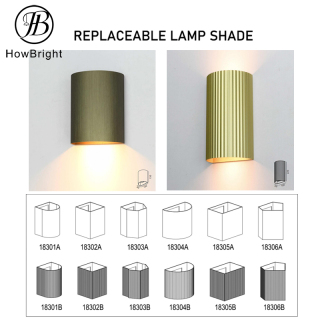 LED GU10 Wall Lamp Aluminum Material Indoor Lighting