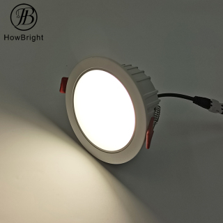 IP20 recessed down light 10W SMD LED with diffuser
