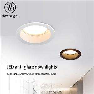 IP20 recessed down light 10W SMD LED with diffuser