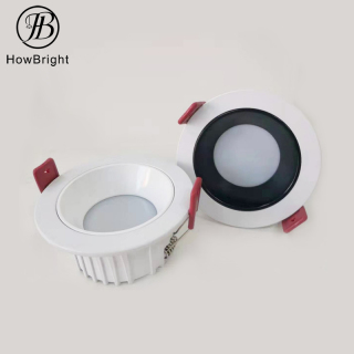 IP20 recessed down light 10W SMD LED with diffuser