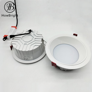 IP20 recessed down light 10W SMD LED with diffuser