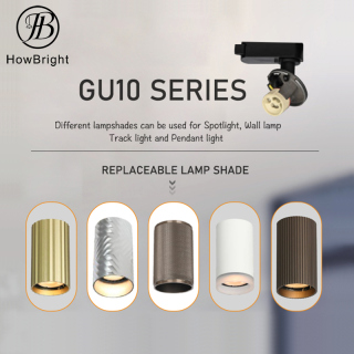 GU10 Spotlight Gu10 Track Light Aluminum Black White Gold GU10 Ceiling Light