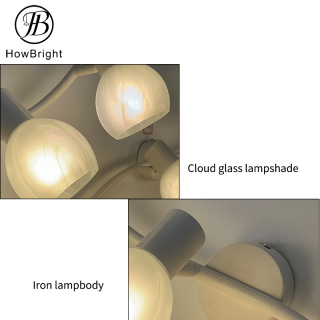 E14 Home Decoration Lighting Glass Wall Lamp