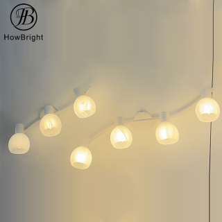 E14 Home Decoration Lighting Glass Wall Lamp