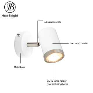Fashion E14 spotlight 1/2/3/4 head metal indoor housing home Ceiling lamp fixture decorated Spot lamp lighting