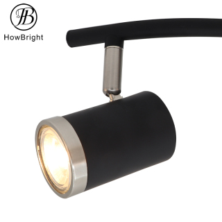 Fashion E14 spotlight 1/2/3/4 head metal indoor housing home Ceiling lamp fixture decorated Spot lamp lighting