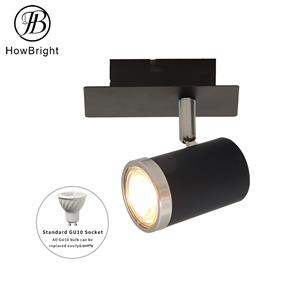 Fashion E14 spotlight 1/2/3/4 head metal indoor housing home Ceiling lamp fixture decorated Spot lamp lighting