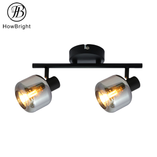 Grey glass spot light for home ceiling