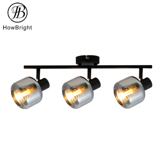 Grey glass spot light for home ceiling