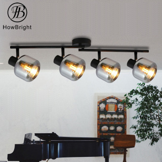 Grey glass spot light for home ceiling