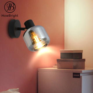 Grey glass spot light for home ceiling