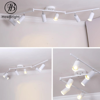 Ceiling Spot Lighting Fixtures GU10 Base Adjustable Track Lighting