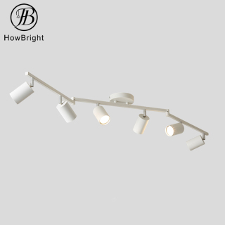 Ceiling Spot Lighting Fixtures GU10 Base Adjustable Track Lighting