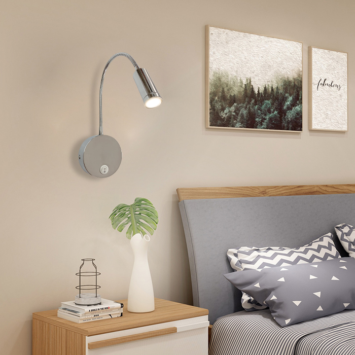 Flush mount wall lights