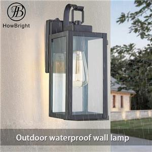 Durable Modern Glass Outdoor Wall Sconce
