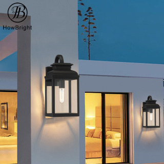 Durable Modern Glass Outdoor Wall Sconce
