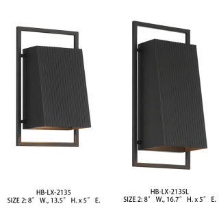 LED Outdoor Wall Lamp New Style Wall Outdoor Waterproof Led Light