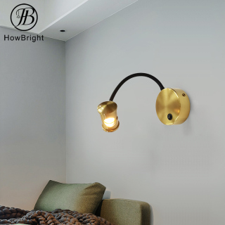 LED Wall Lamp Aluminum gooseneck LED Light with Cover