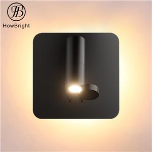 Modern LED Wall Lamp with Window Hotel Bedrooms Bedside Reading Light