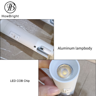 Adjustable 350 Degree Rotatable LED Headboard Wall Lamp