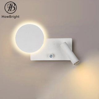 LED dimmable wall light Acrylic backlight wall lamp